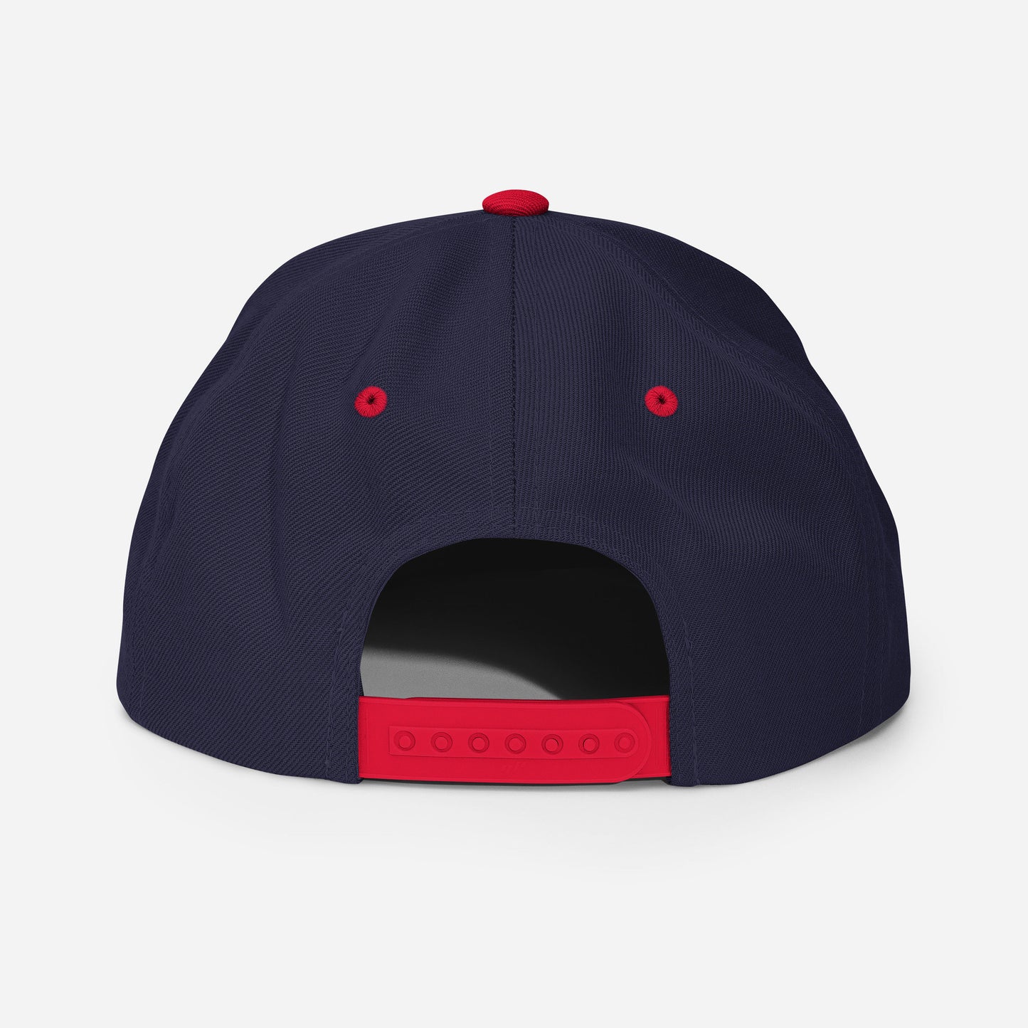 Snapback Hat Red Embroidery - We're Not Going Back