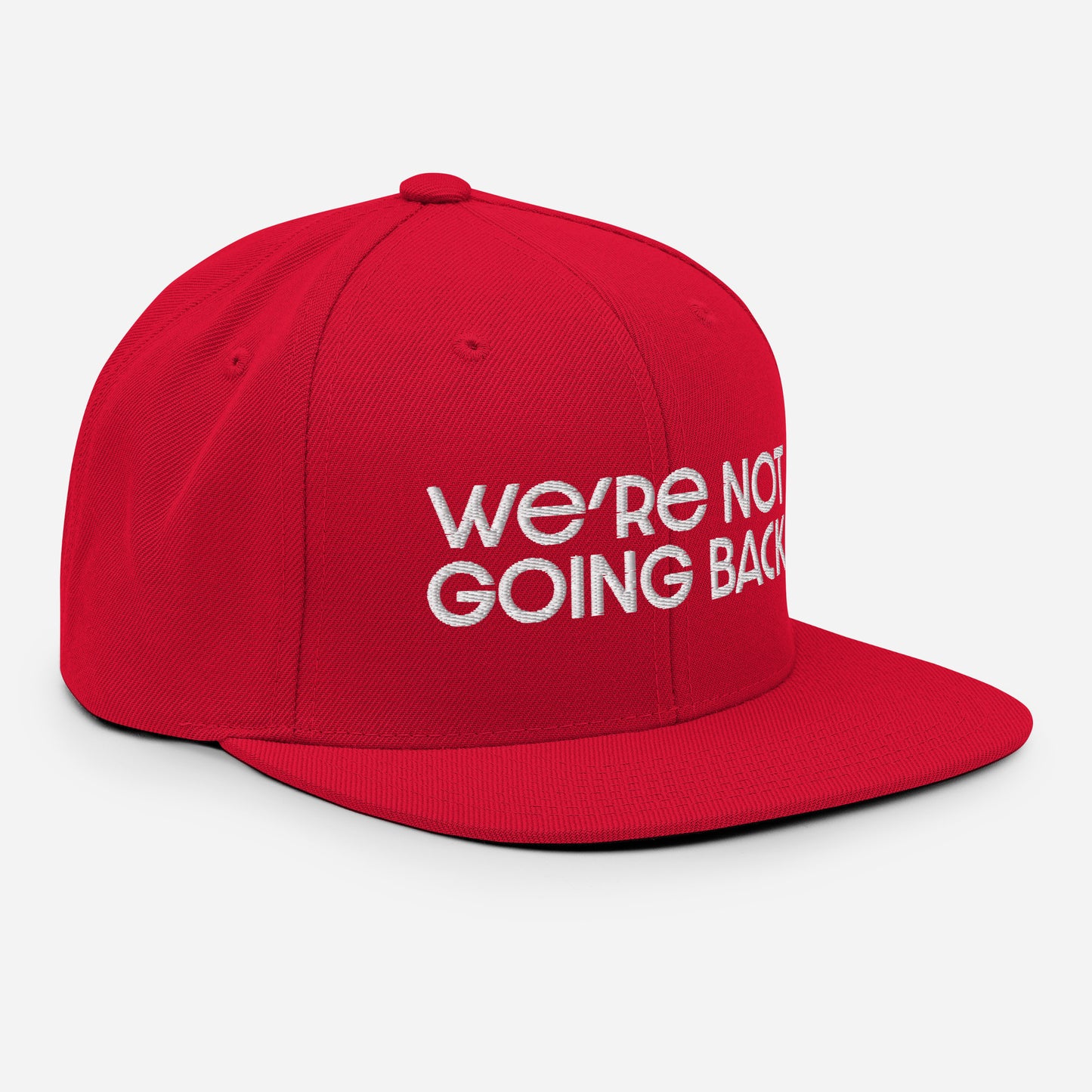 Snapback Hat - We're Not Going Back