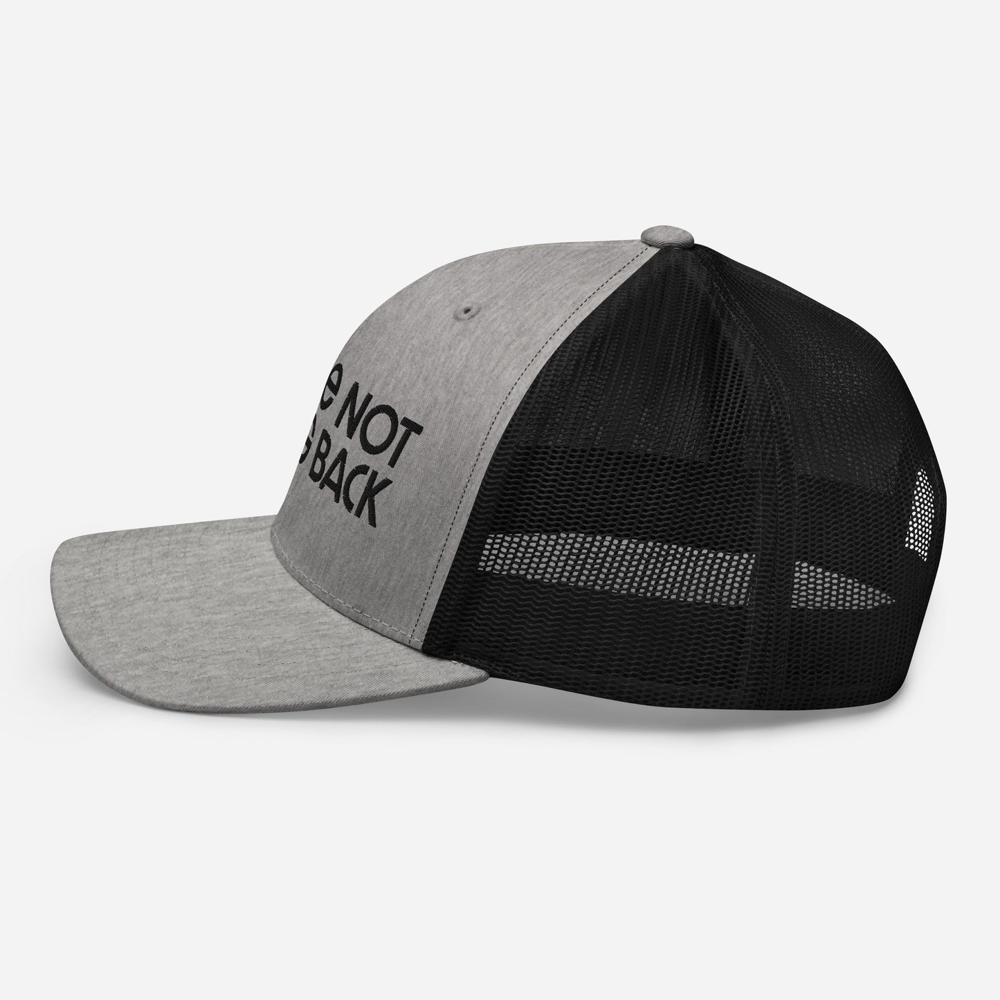 Trucker Cap Black Embroidery - We're Not Going Back